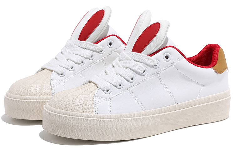 (W) Huanqiu Low-top 'Fashion Match White Red' 圖 3