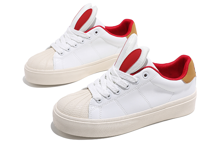 (W) Huanqiu Low-top 'Fashion Match White Red' 圖 4
