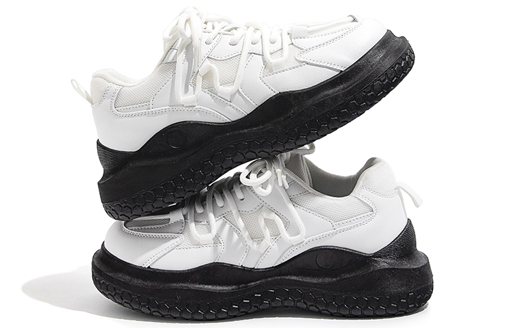 (W) Huanqiu Low-Top 'Patchwork Black White' 圖 3