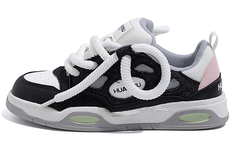 (W) Huanqiu Low-Top 'White Black'