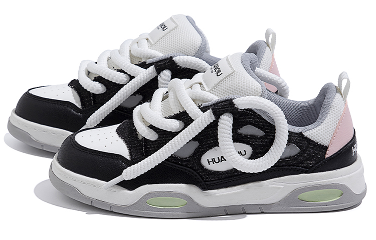 (W) Huanqiu Low-Top 'White Black' 圖 2