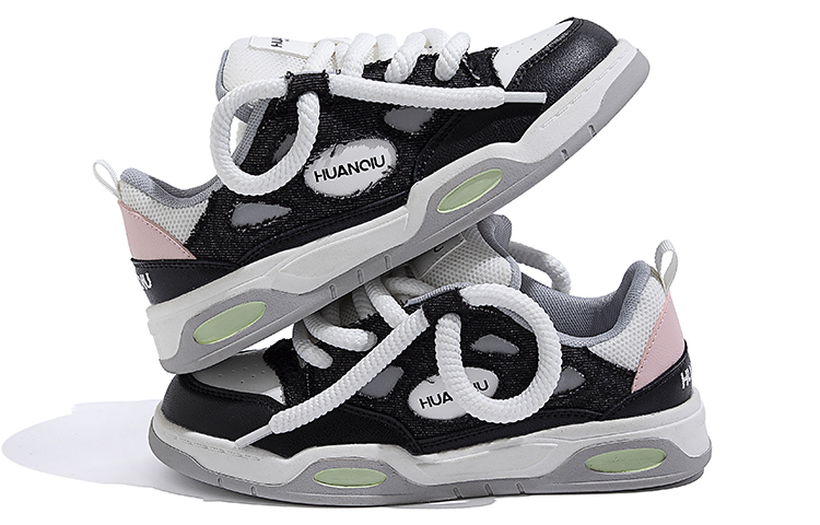 (W) Huanqiu Low-Top 'White Black' 圖 3