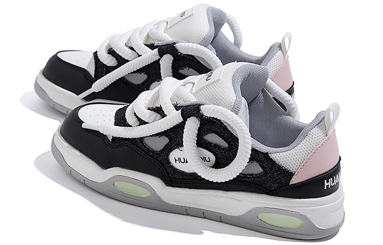 (W) Huanqiu Low-Top 'White Black' 圖 4