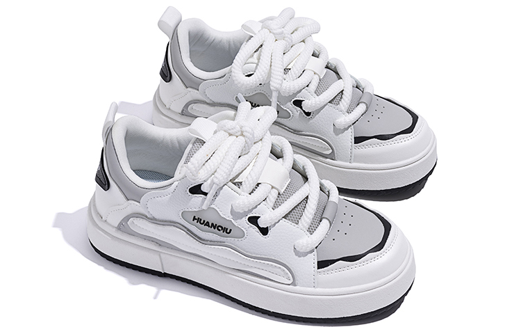 (W) Huanqiu Low-Top 'White Black' 圖 3