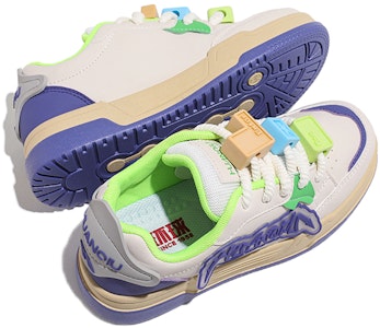 (W) Huanqiu Low-Top 'Blanco Azul' KM-XFCG32235SL Shop (W) Huanqiu Low-Top 'Blanco Azul' KM-XFCG32235SL