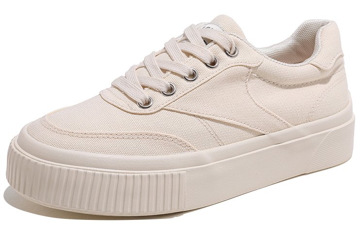Order (W) Huanqiu Low-Top Canvas 'Beige' Kasut Kanvas Rendah Beige H23016M