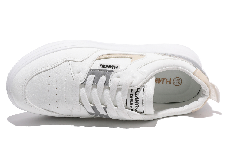(W) Huanqiu Low-Top Casual 'White Grey' 圖 3