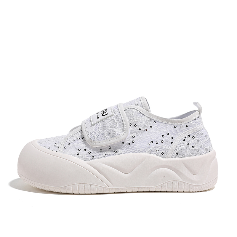 (Women) HUANQIU Low-Top Casual Breathable Lightweight Sneakers 24KM010