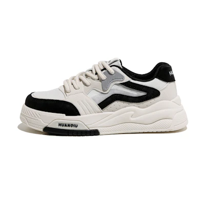 (W) Huanqiu Low-Top Skate Shoes 'Beige Black'