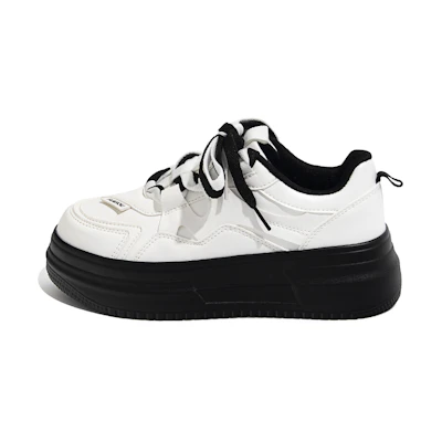 (W) Huanqiu Low-Top Skate Shoes 'Black and White'
