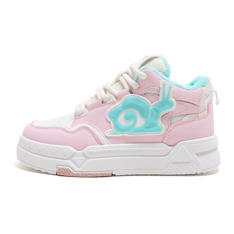 (Women) HUANQIU Low-Top Skate Shoes, Warm, Non-Slip, Durable. KM-HWCG42309P
