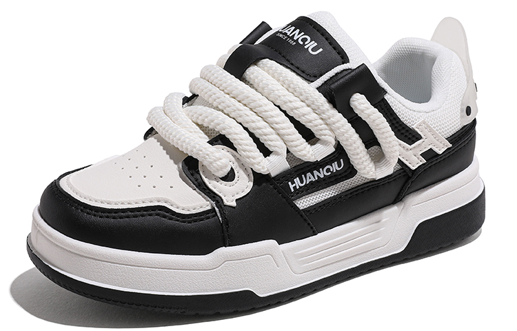 (W) Huanqiu Low-Top Skateboard 'Black and White' 圖 2