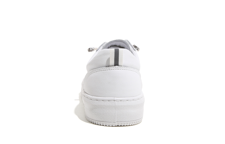 (W) Huanqiu Low-Top Skateboard Sneakers 'White Grey' 圖 5