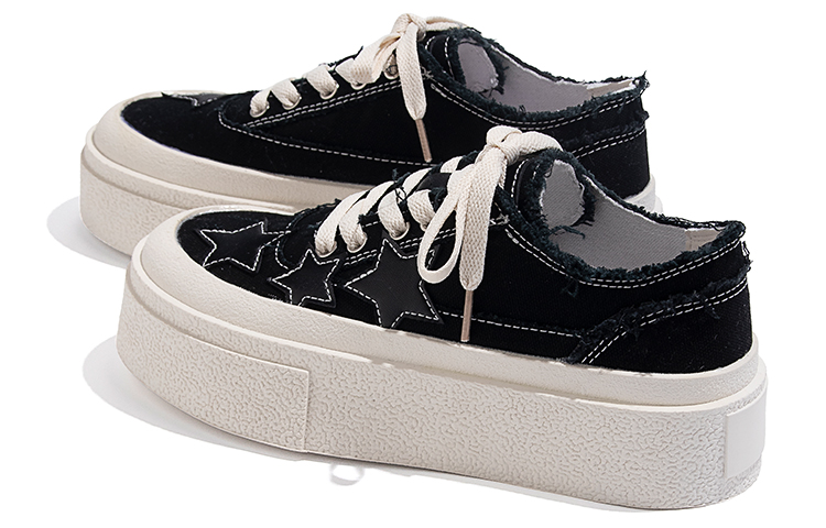 (W) Huanqiu Low-Top Sneaker 'Beige Black' 圖 4