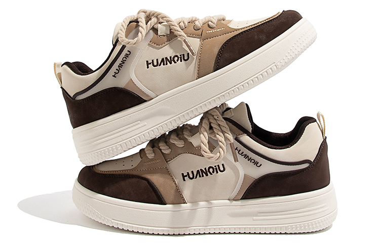 (W) Huanqiu Low-Top Sneaker 'Beige Brown' 圖 4