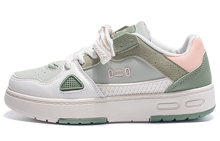 (W) Huanqiu Low-Top Sneaker 'Beige Green Pink'