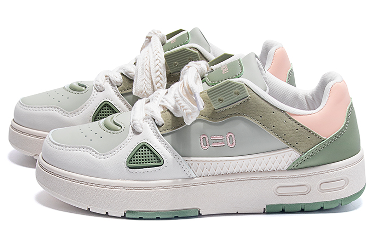(W) Huanqiu Low-Top Sneaker 'Beige Green Pink' 圖 2