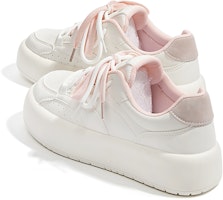 (W) 환구 로우탑 스니커즈 '베이지 핑크' ZHQ3035MP Lookbook (W) 환구 로우탑 스니커즈 '베이지 핑크' ZHQ3035MP