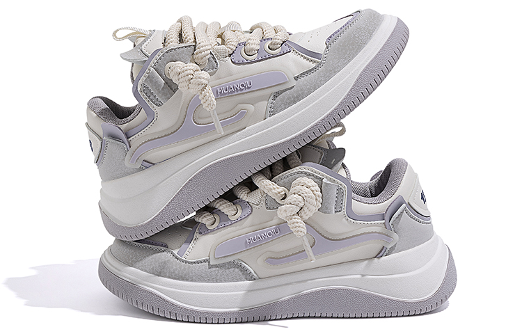 Lookbook (W) Zapatillas Huanqiu Low-Top 'Beige Morado' HH2315MV