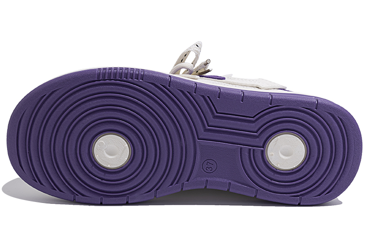 (W) Huanqiu Low-Top Sneaker 'Beige Purple' 圖 5
