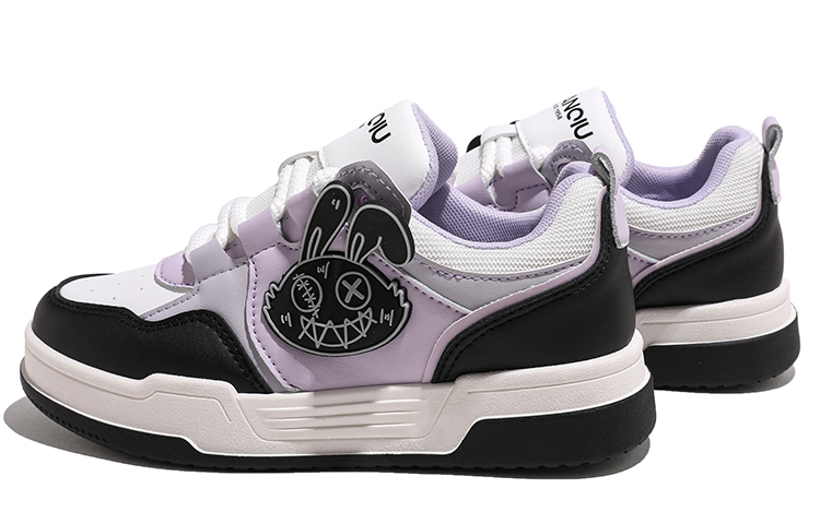 (W) Huanqiu Low-Top Sneaker 'Black Purple' 圖 4