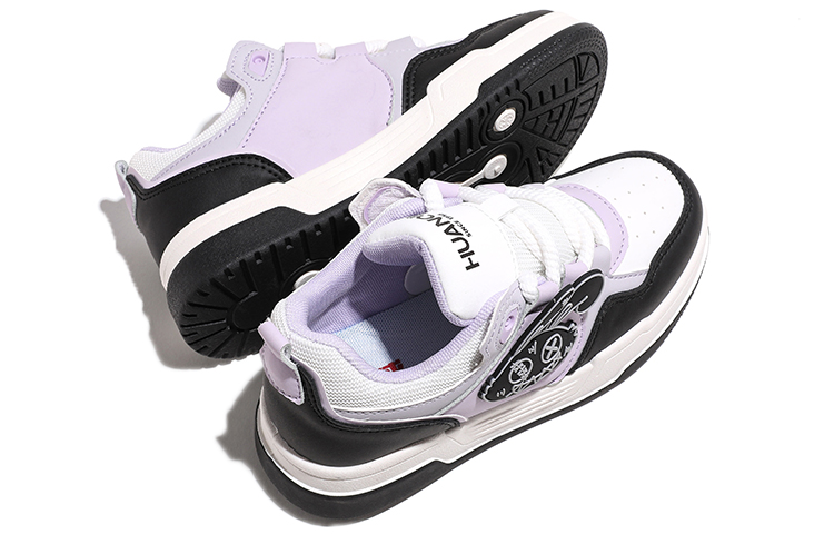 (W) Huanqiu Low-Top Sneaker 'Black Purple' 圖 5