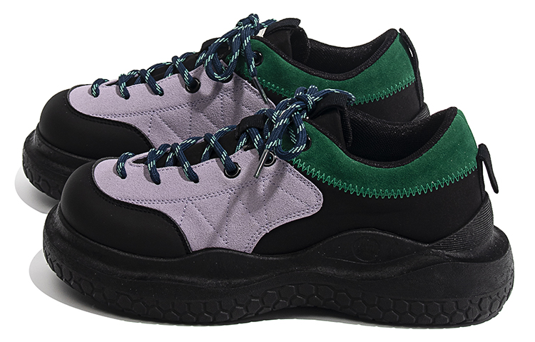 (W) Huanqiu Low-Top Sneaker 'Black Purple' 圖 2