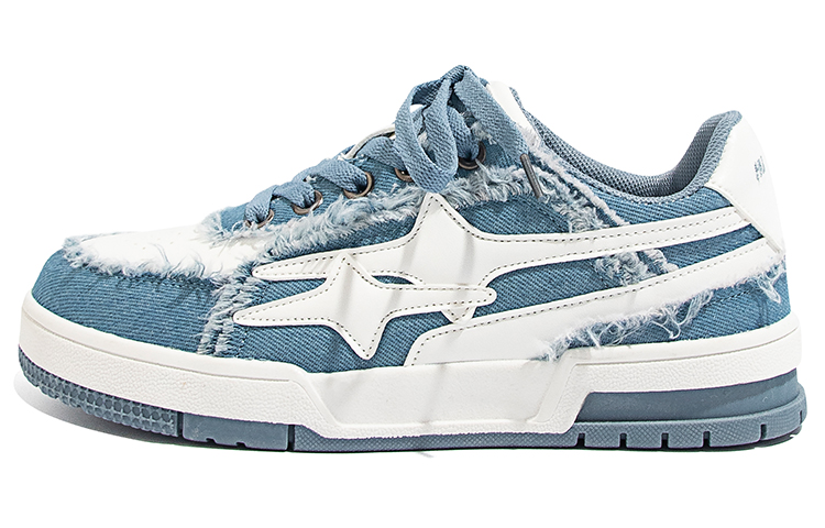 Buy (W) 環球デニムブルースニーカー (Huanqiu Denim Blue Sneaker) ZHQ6103NL