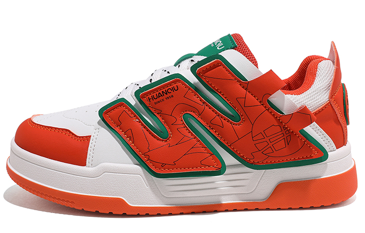 (W) Huanqiu Low-Top Sneaker 'Orange Green'