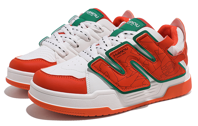 (W) Huanqiu Low-Top Sneaker 'Orange Green' 圖 3