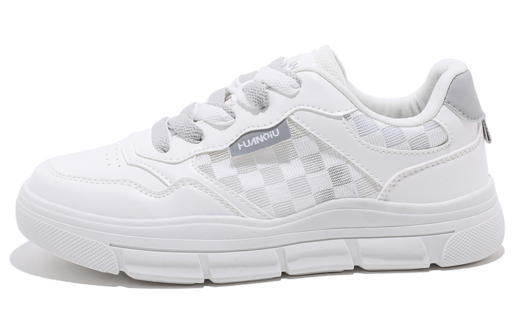 (Women) Huanqiu Low-Top Sneaker 'White Grey' HQY-HH0371WH