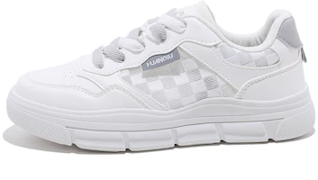 (Women) Huanqiu Low-Top Sneaker 'White Grey' HQY-HH0371WH (Women) Huanqiu Low-Top Sneaker 'White Grey' HQY-HH0371WH