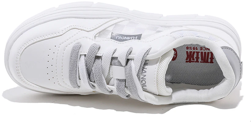 (W) Kasut Huanqiu Low-Top 'Putih Kelabu' HQY-HH0371WH Lookbook (W) Kasut Huanqiu Low-Top 'Putih Kelabu' HQY-HH0371WH