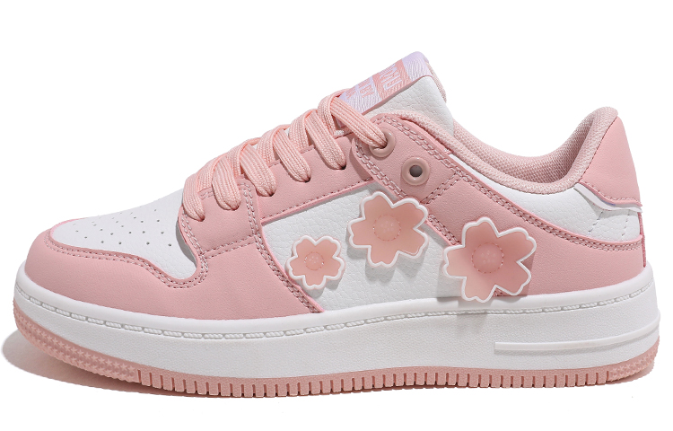 (W) Huanqiu Low-Top Sneaker 'White Pink'