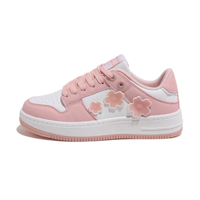(W) Huanqiu Low-Top Sneaker 'White Pink'