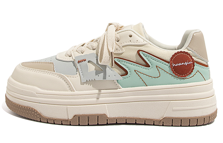 (W) Huanqiu Low-Top Sneakers 'Beige Basics'