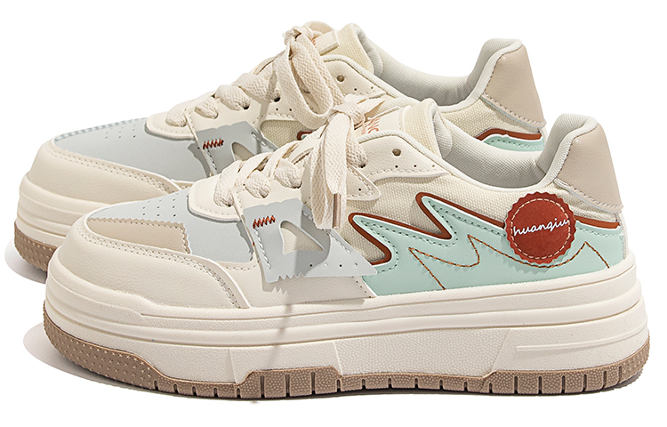 (W) Huanqiu Low-Top Sneakers 'Beige Basics' 圖 2