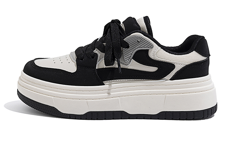 (Women) Huanqiu Low-Top Sneakers 'Beige Black' ZHQ5159-1MB