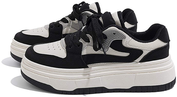 (Women) Huanqiu Low-Top Sneakers 'Beige Black' ZHQ5159-1MB Lookbook (Women) Huanqiu Low-Top Sneakers 'Beige Black' ZHQ5159-1MB