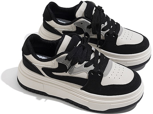 (Women) Huanqiu Low-Top Sneakers 'Beige Black' ZHQ5159-1MB Shop (Women) Huanqiu Low-Top Sneakers 'Beige Black' ZHQ5159-1MB