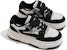 (W) Kasut Huanqiu Low-Top 'Beige Hitam' ZHQ5159-1MB