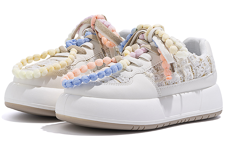 (W) Huanqiu Low-Top Sneakers 'Beige Brown' 圖 3