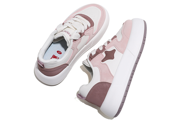 (W) Huanqiu Low-Top Sneakers 'White Pink' 圖 4