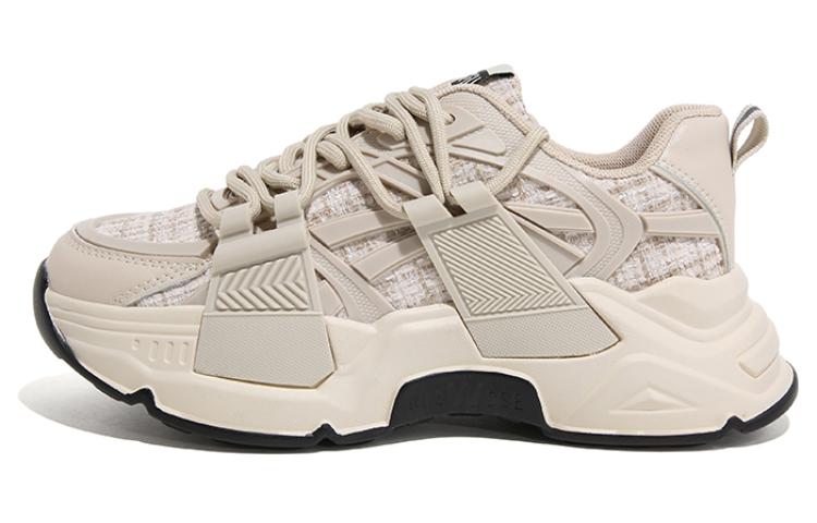 (W) Huanqiu Low-Top Thick Sole 'Grey Black Khaki Tweed' 圖 4