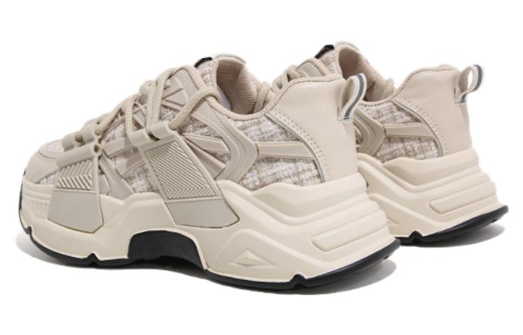 (W) Huanqiu Low-Top Thick Sole 'Grey Black Khaki Tweed' 圖 6