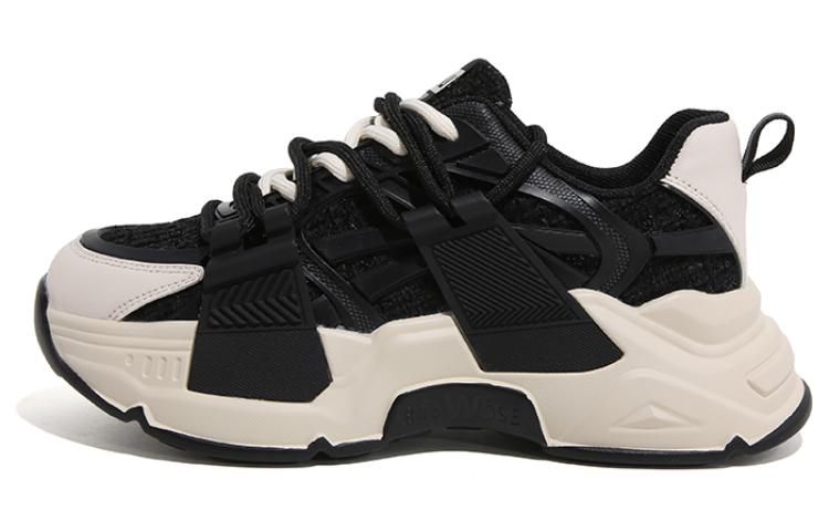 (W) Huanqiu Low-Top Thick Sole 'Grey Black Khaki Tweed' 圖 8