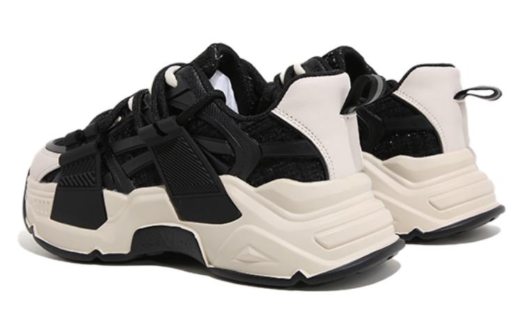 (W) Huanqiu Low-Top Thick Sole 'Grey Black Khaki Tweed' 圖 9