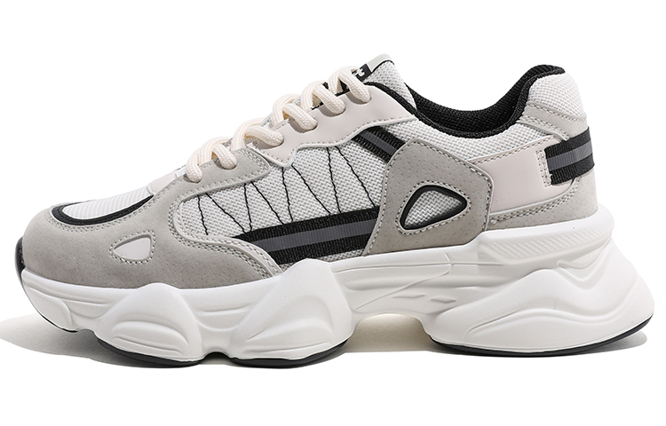 (Women) Huanqiu Low 'Beige Black' HB123MB