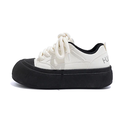 (W) Huanqiu Low 'Beige Black'