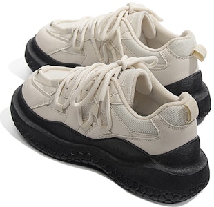 (W) 환俅 로우 "베이지 블랙" (Huanqiu Low "Beige Black") ZHQ5118MB Shop (W) 환俅 로우 "베이지 블랙" (Huanqiu Low "Beige Black") ZHQ5118MB